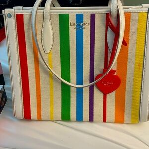 Kate Spade Rainbow Tote Bag
